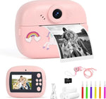 Techstoy™ SnapPrint Kids Instant Camera | Print, Color & Create Memories