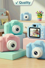 Techstoy™ Kids Digital Camera | HD Rechargeable Camera for Young Photographers